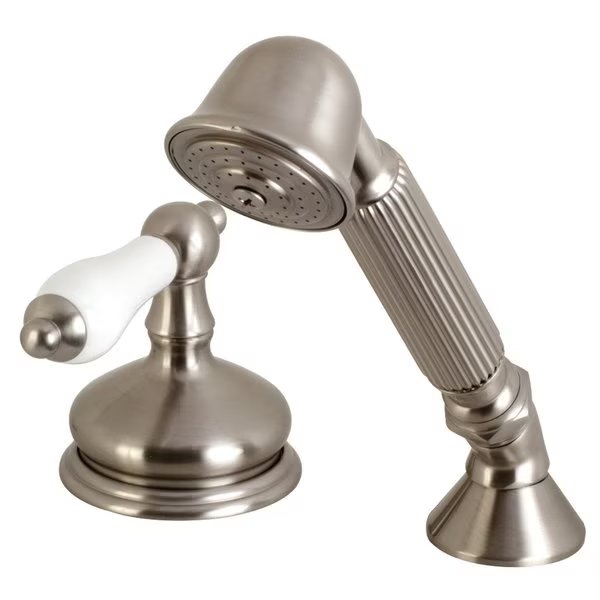 KSK3338PLTR Transfer Valve Set for Roman Tub Faucet, Brushed Nickel, Kingston Brass, Mfr#: KSK3338PLTR